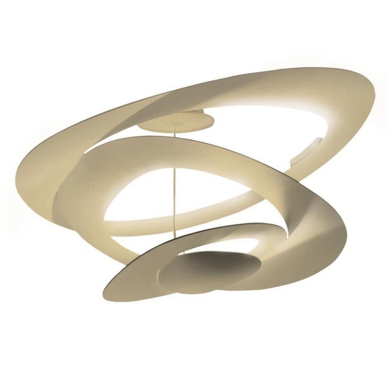 Artemide Pirce plafondlamp LED 3000K goud