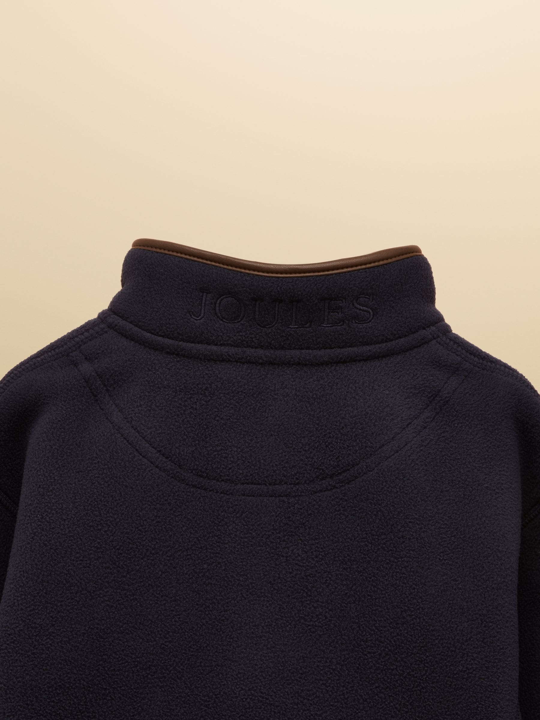 Joules Kids' Heritage fleece met kwartrits