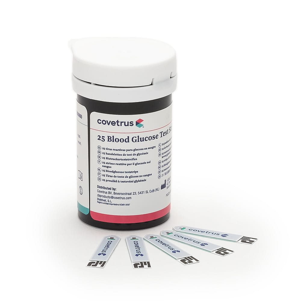 CVET Glucosemeter Teststrips 25 stuks | 12331