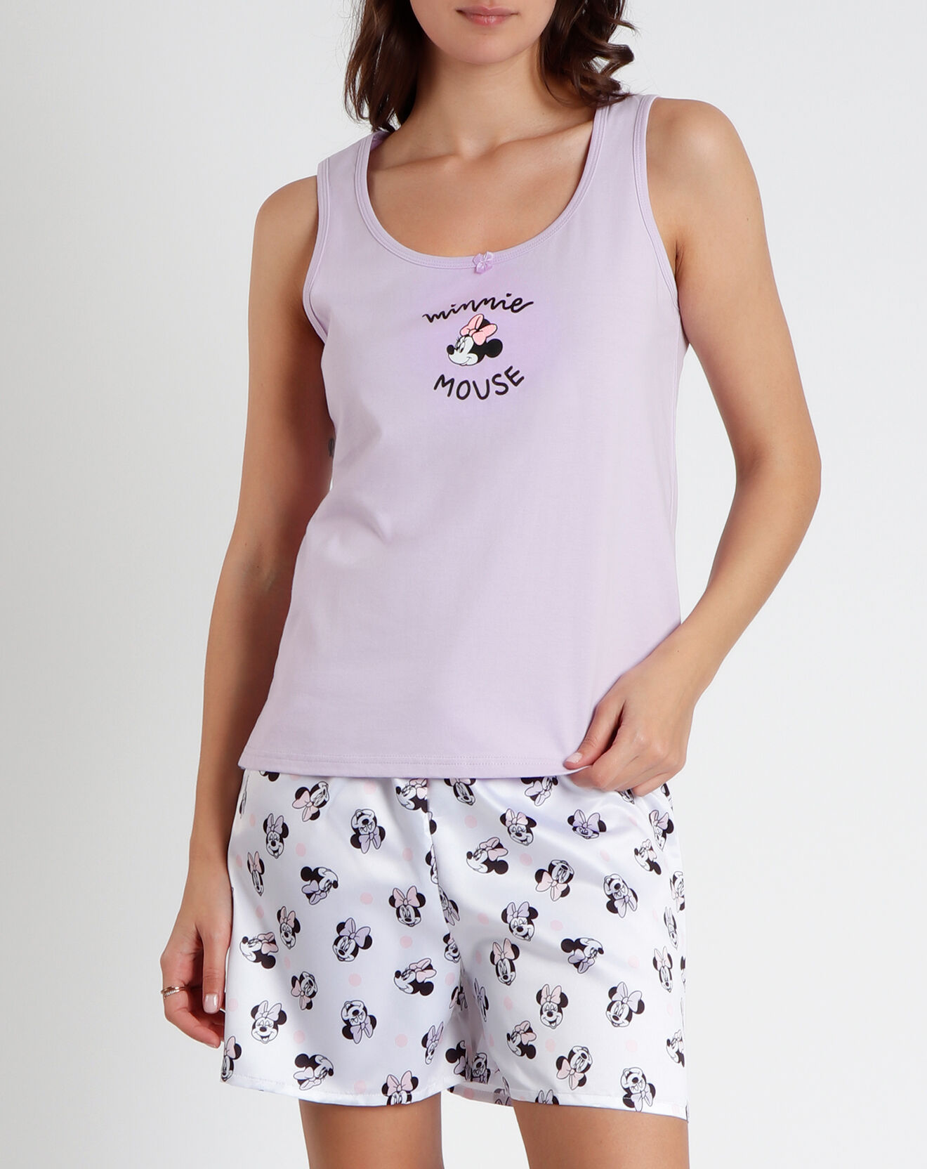 28 Pyjama Débardeur & Short Kassandra violet