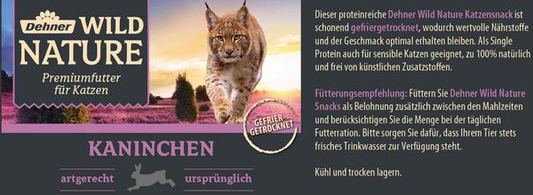 Dehner Wild Nature Katzensnack,