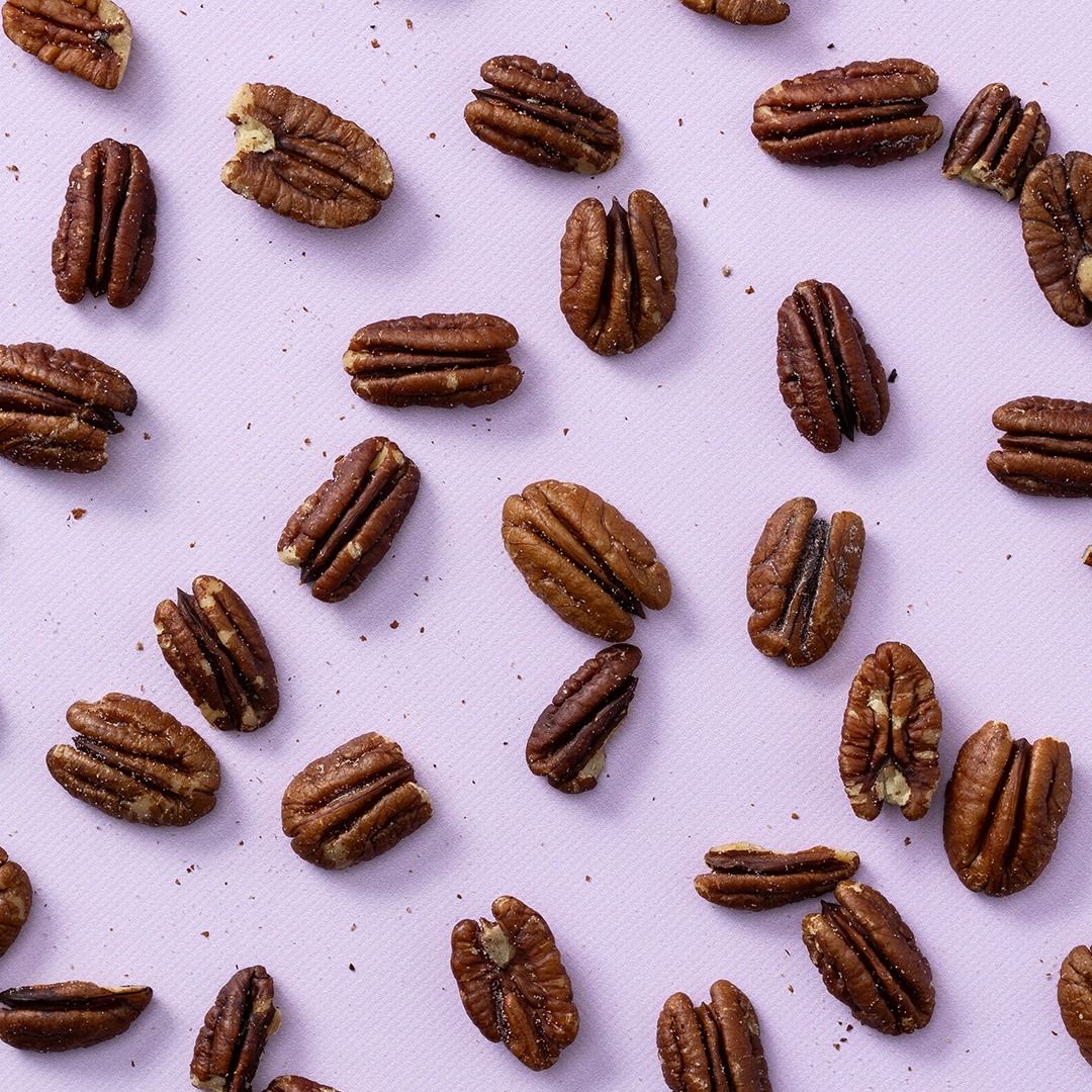 Pecannoten gebrand gezouten