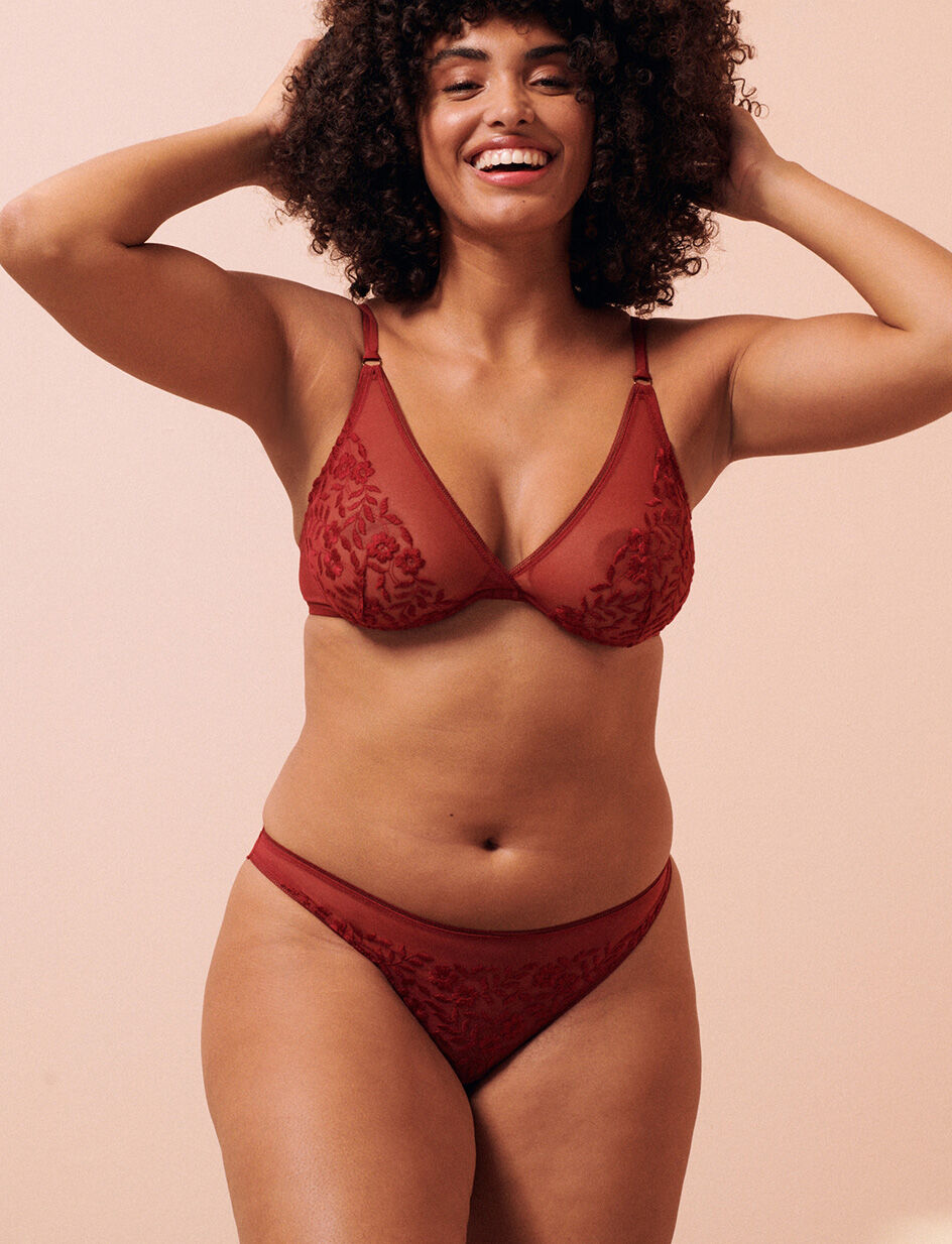Soutien-gorge triangle avec armatures