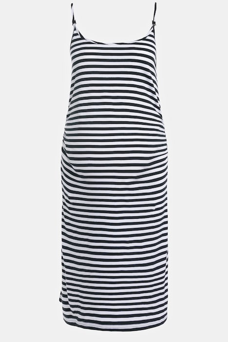 Bellieva-Kleid, Jersey, oversized, doppellagig, Halbarm, Biobaumwolle, GOTS