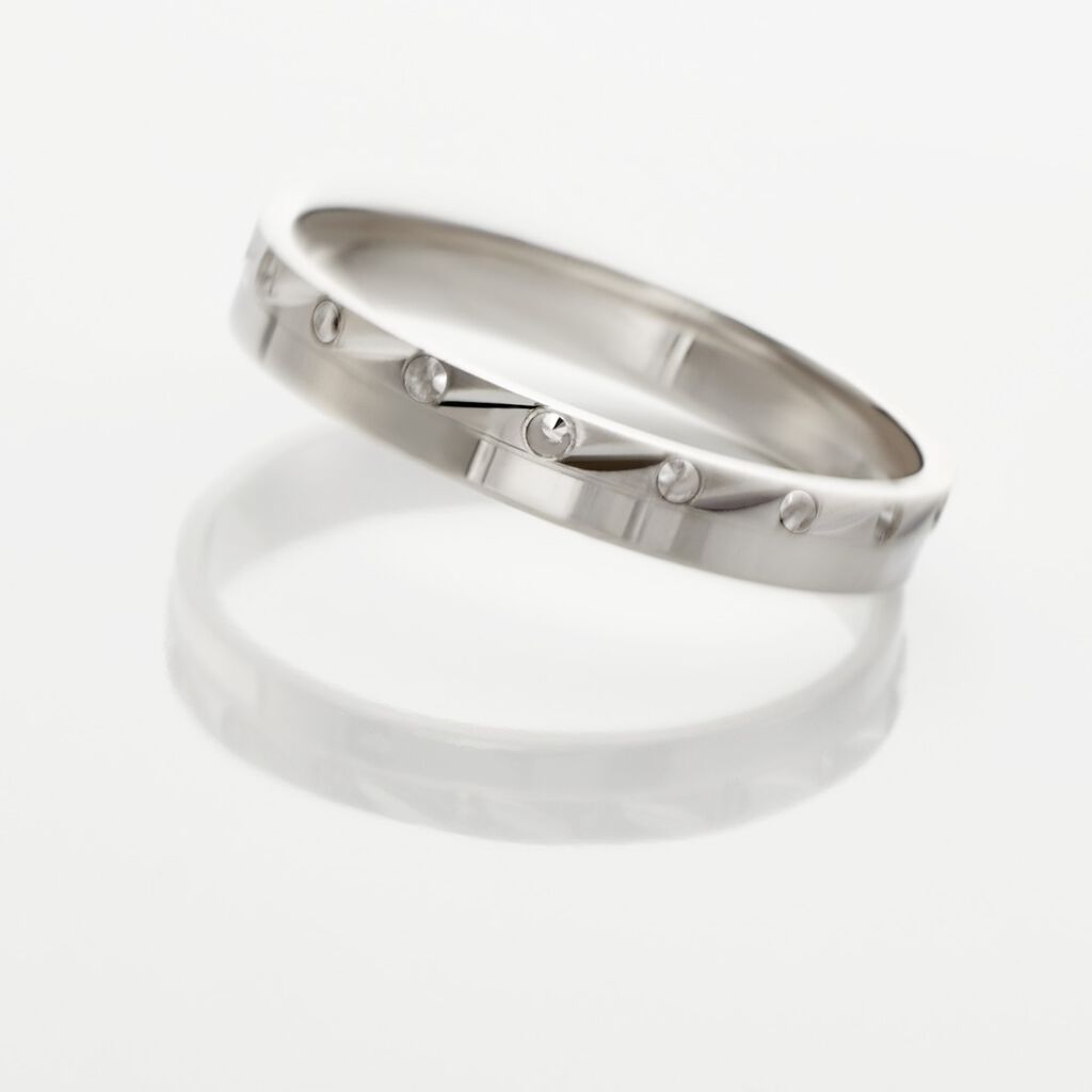 Alliance Helios Ruban Plat Or Blanc