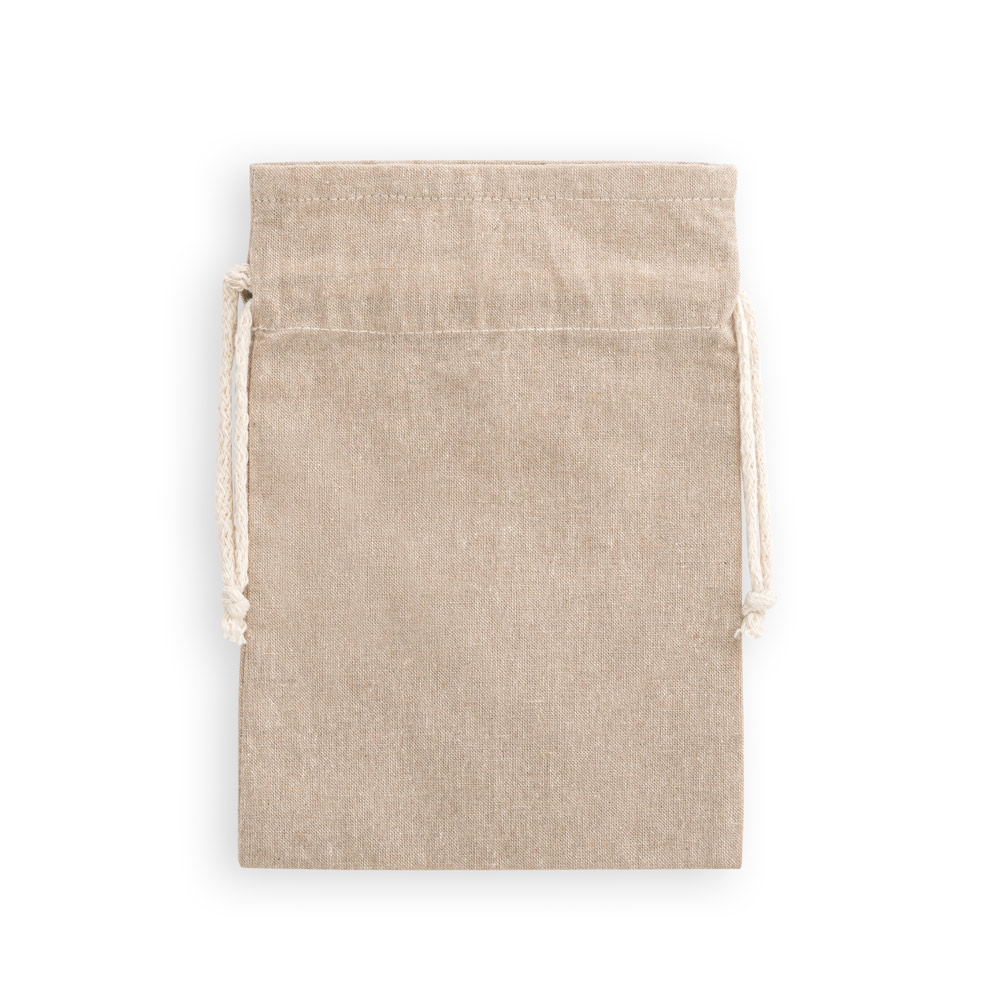 hi!dea 92076 - Sac cadeau en coton recyclé (70%) et polyester (30% rPET) (140 g/m²)