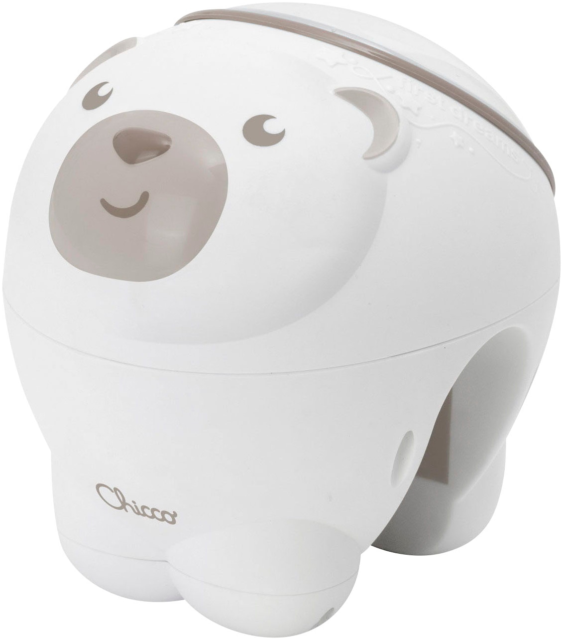 Chicco Nachtlicht »Projektor Eisbär, beige« Farbwechsler mit Projektor und Soundfunktion