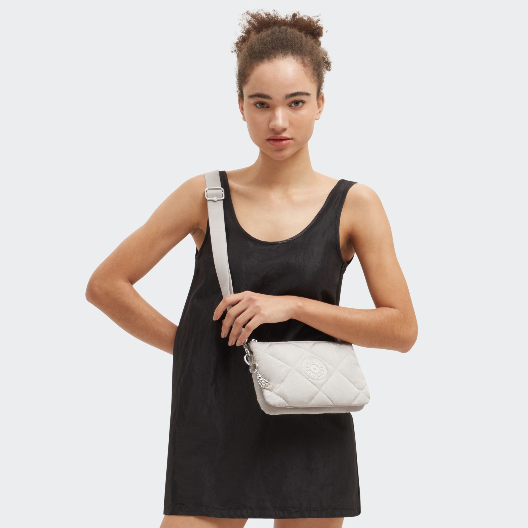 RIRI Petit Sac Bandoulière - Airy Beige Quilt