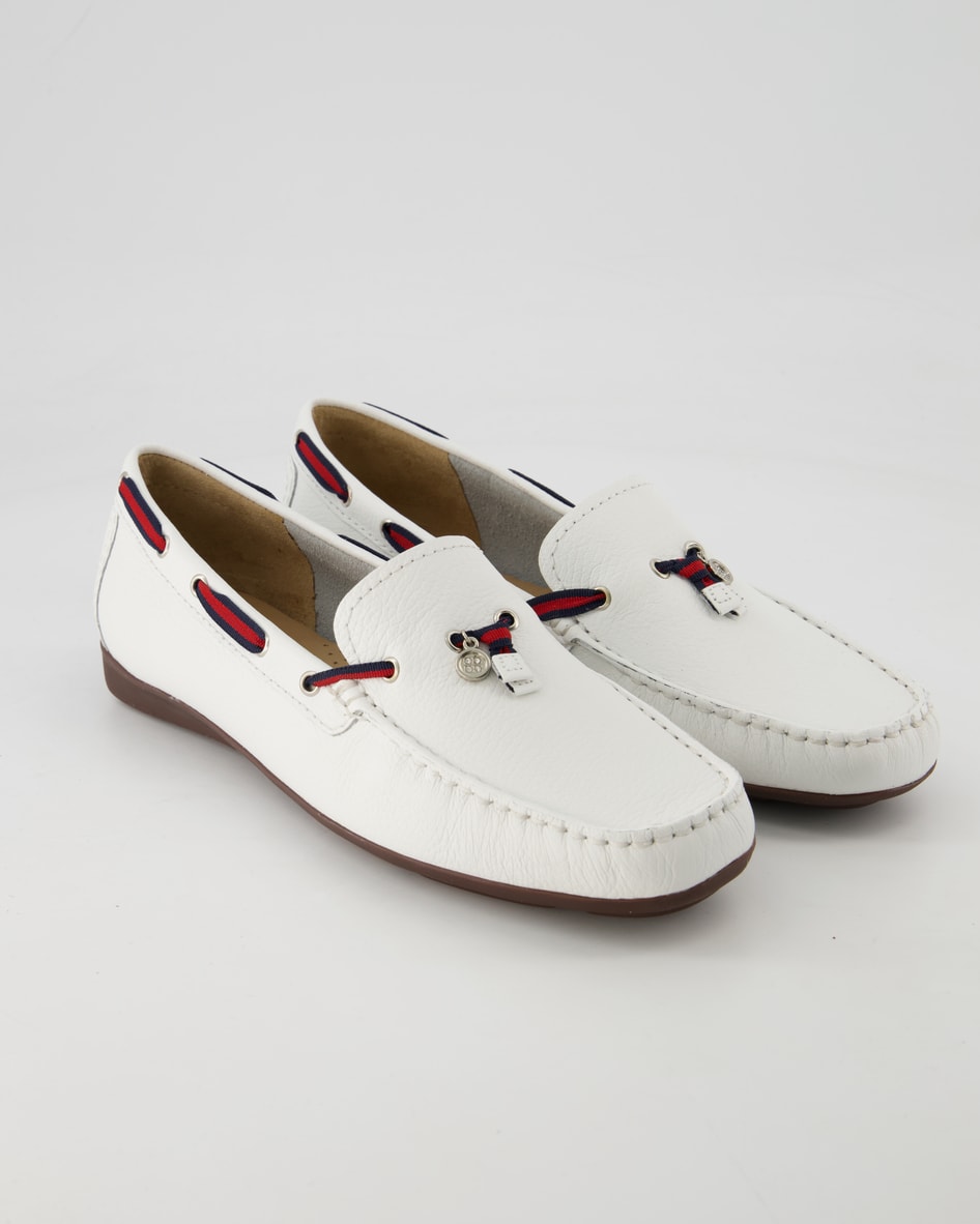 Ralph Harrison Albany Slipper in Weiß