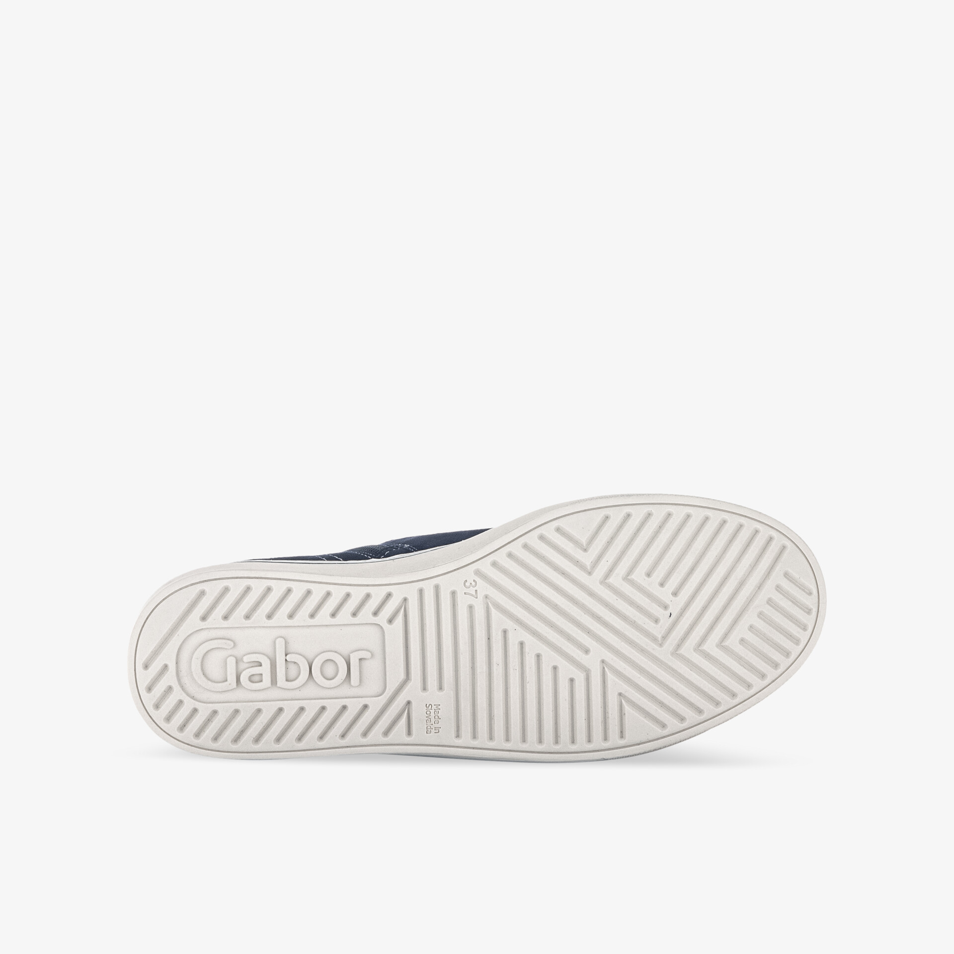 Gabor Damen Plateau Sneaker blau
