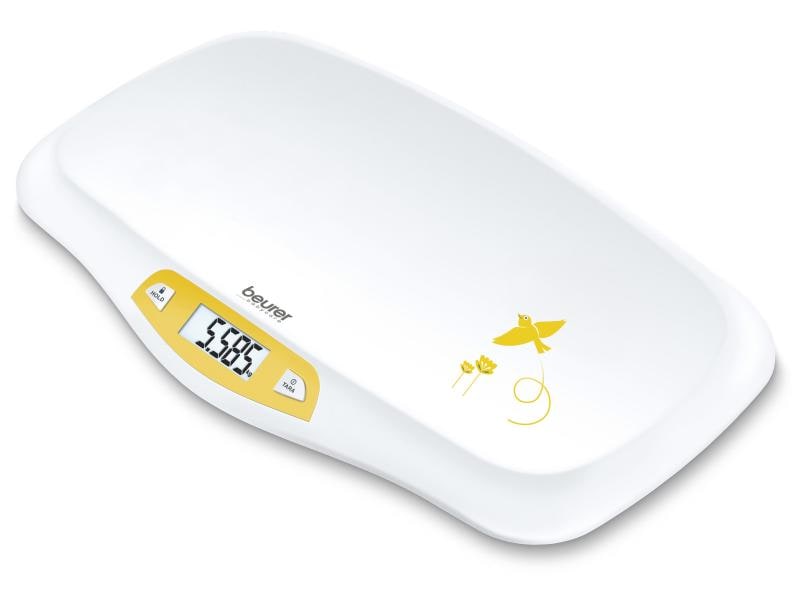 Beurer Babywaage digital BY80 Babywaage digital, Weiss, 1 Stück