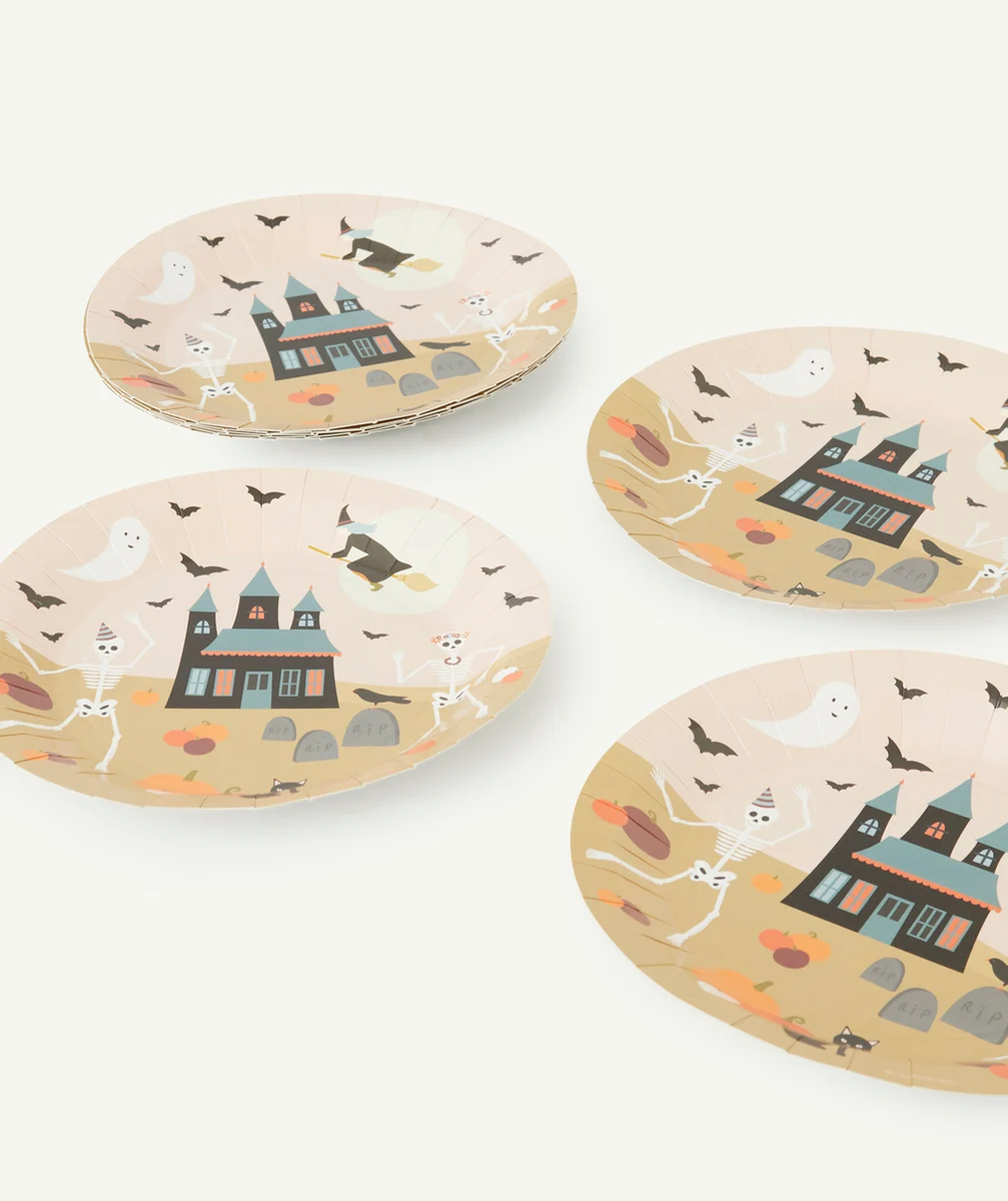 MY LITTLE DAY8 ASSIETTES D'HALLOWEEN RECYCLABES