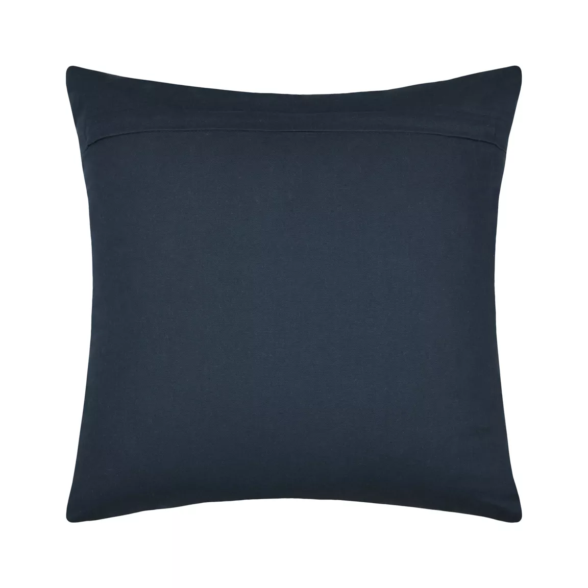 Coussin carré coton (45 x 45 cm) Maritime Bleu marine
