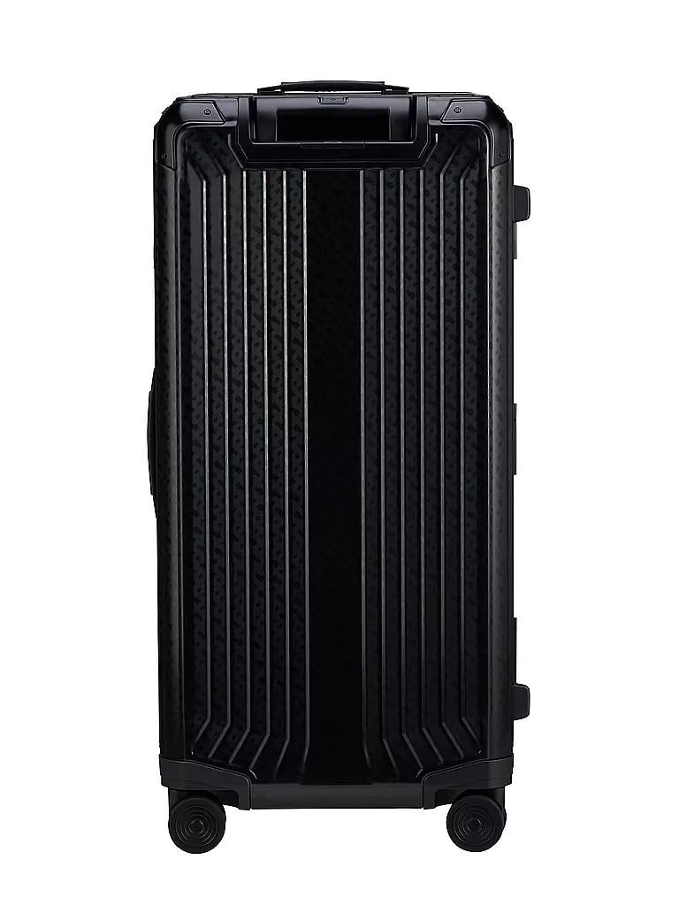 SAMSONITE Trolley TRUNK 80cm graphite monogram schwarz
