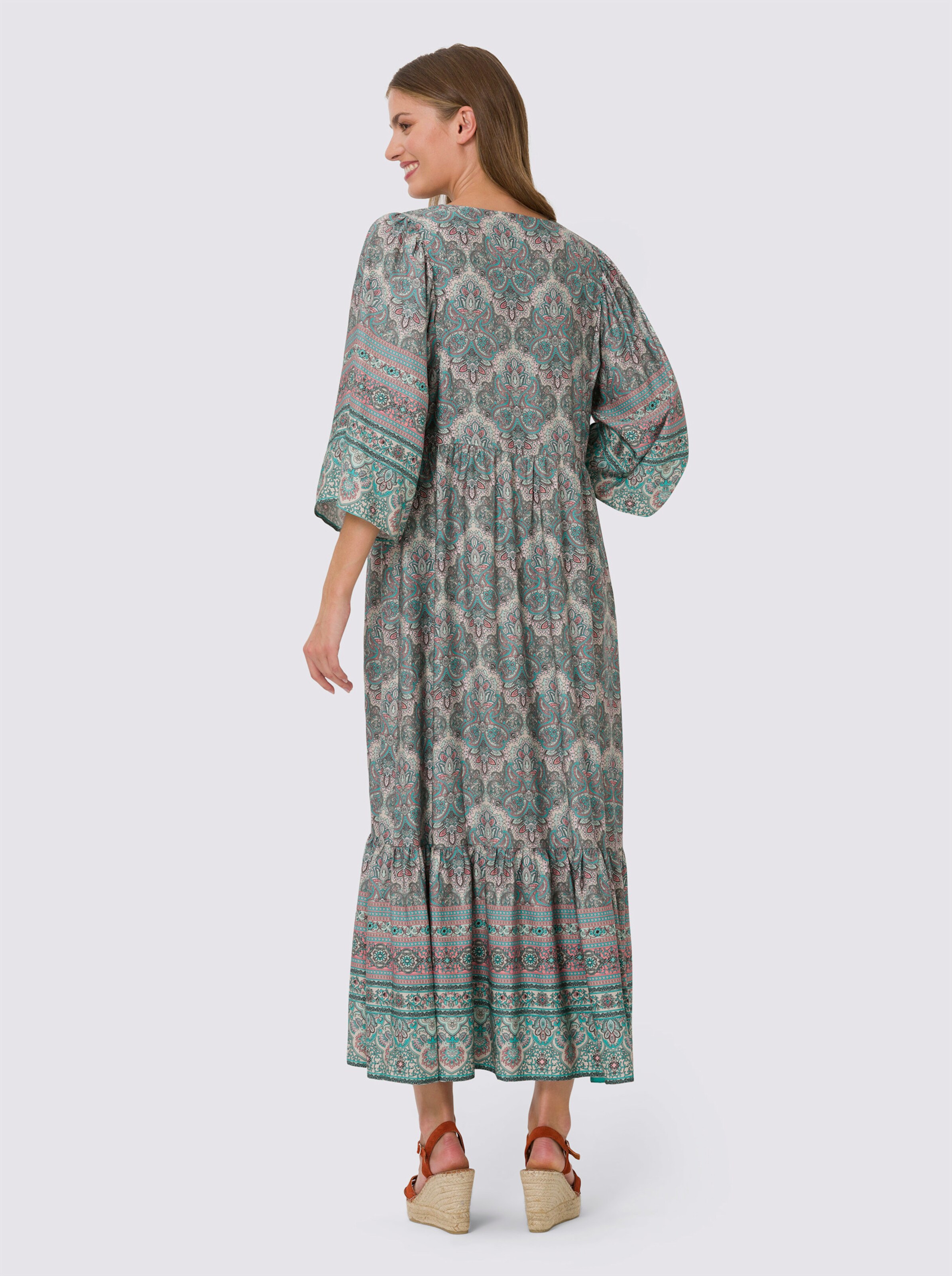 Druck-Kleid