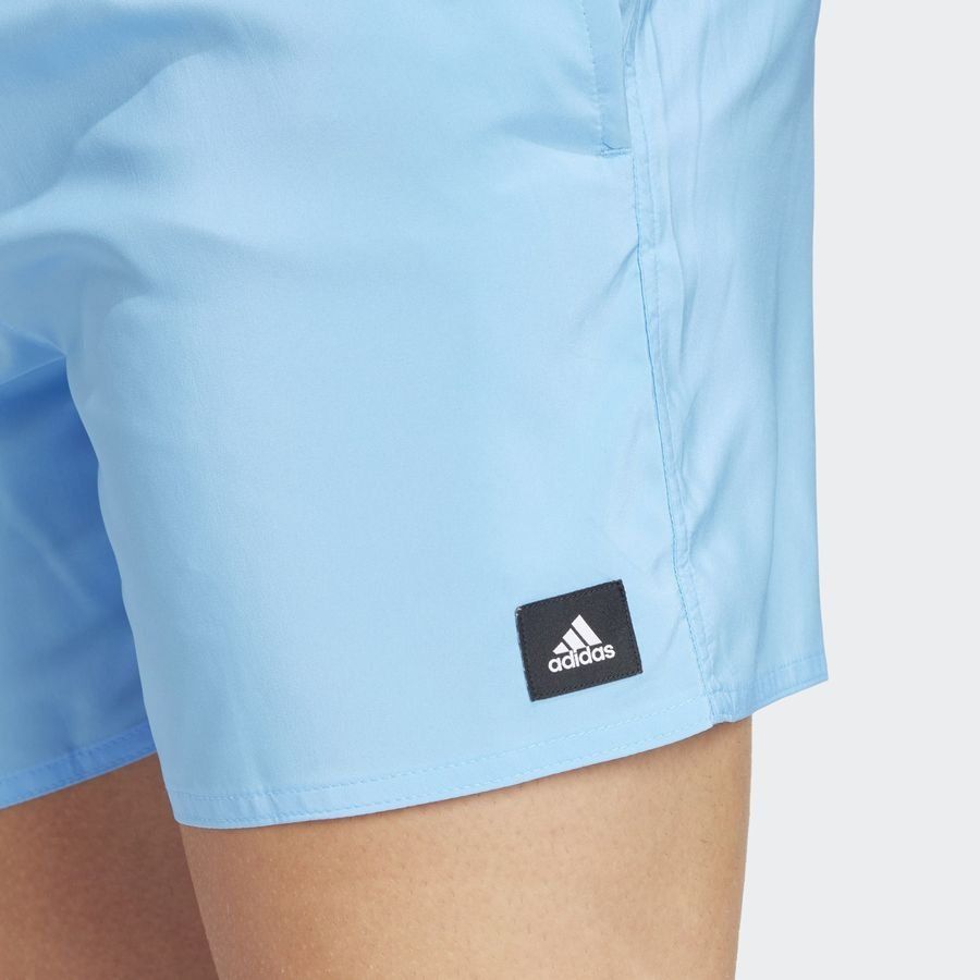 Adidas Short de bain uni de longueur classique CLX