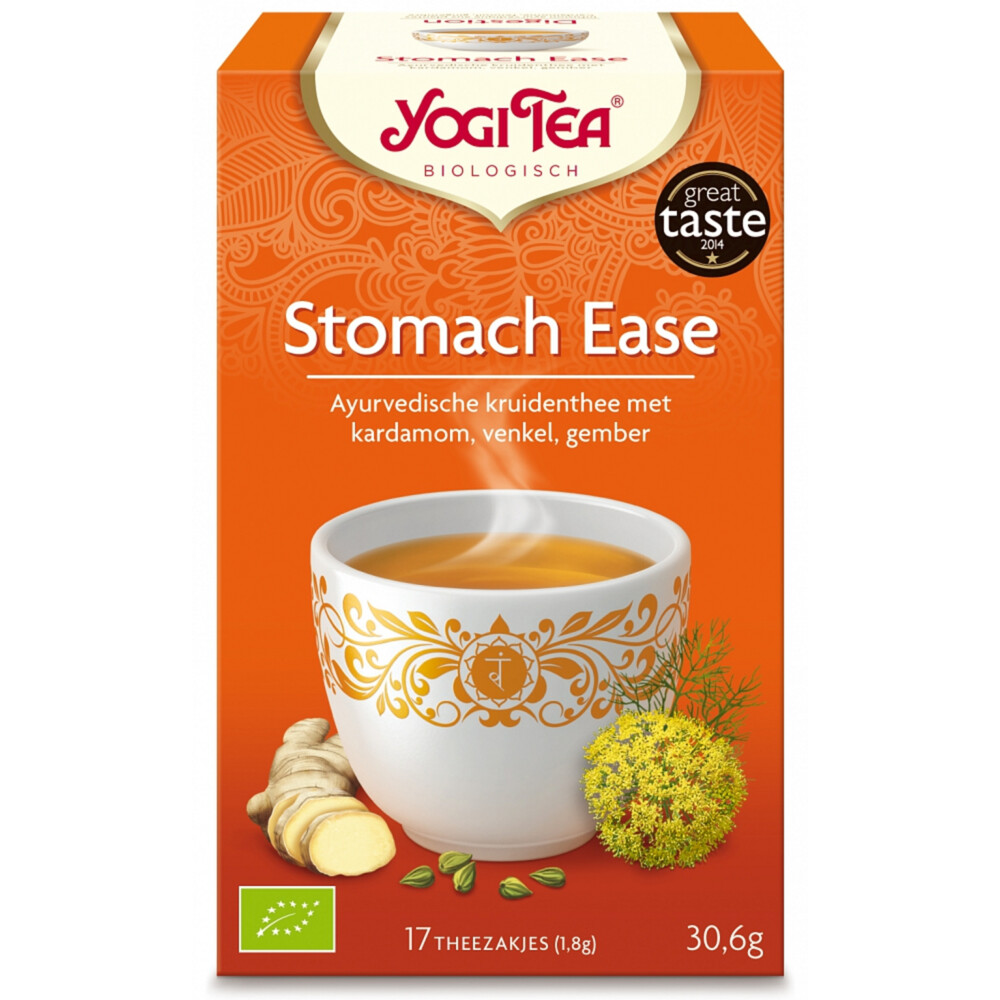 Yogi tea Stomach Ease Digest Biologisch17 stuks