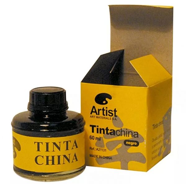 Tinta da China 60 ml Preta - 1941051