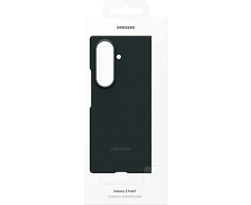 Samsung Galaxy Fold7 Carbon Shield Case Black