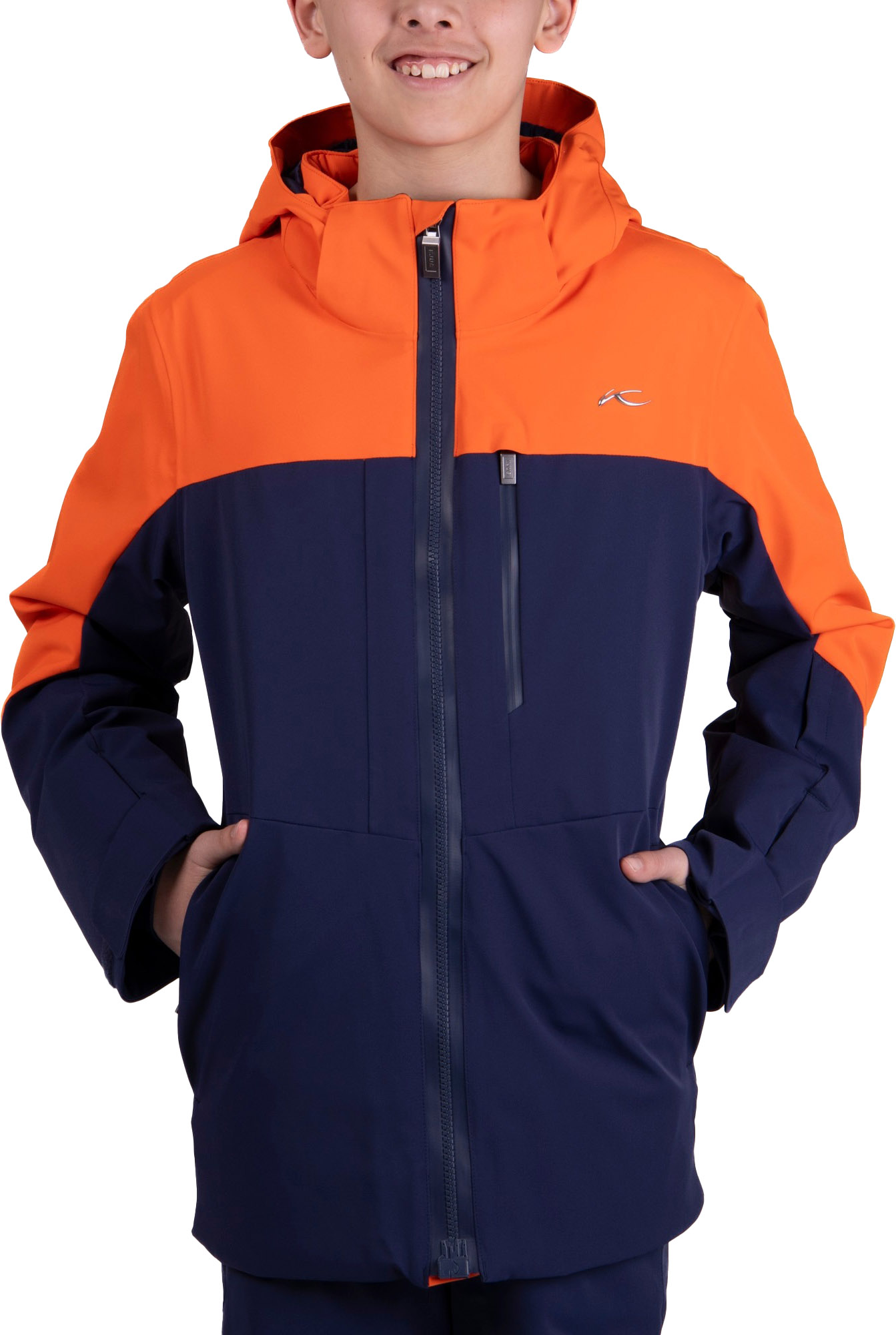 Shred Jacket Gutt KJUS Orange/Atlanta Blue