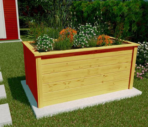 Weka Holz-Hochbeet, ca. B139/H70/T78 cm