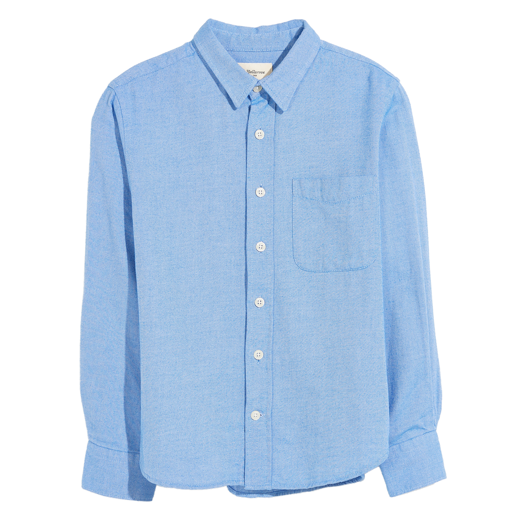GANIX - Chemise col classique en coton| Bleu
