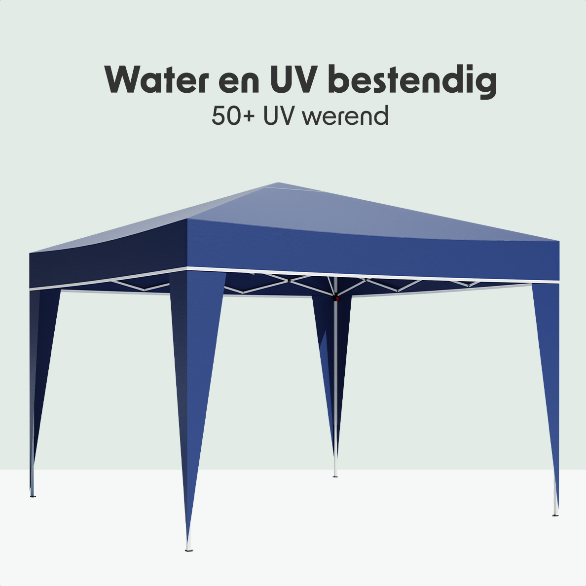 LifeGoods 3x3 m partytent  - Blue
