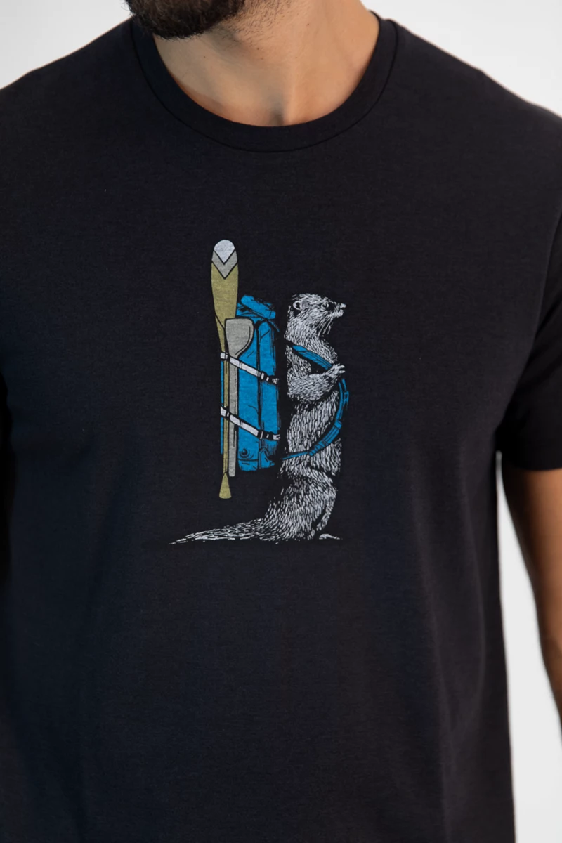 icebreaker Merino Central Classic Otter Herren T-Shirt