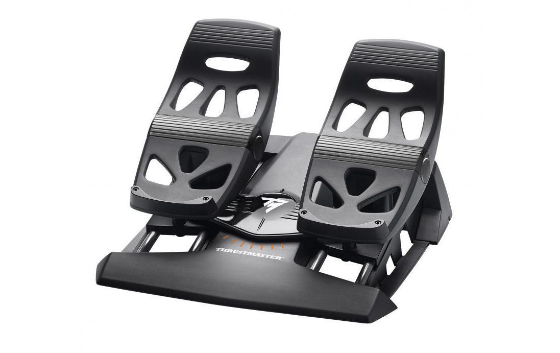 Pedalset T.Flight Rudder PedalsPräzises Flugpedalset für optimiertes Fliegen
