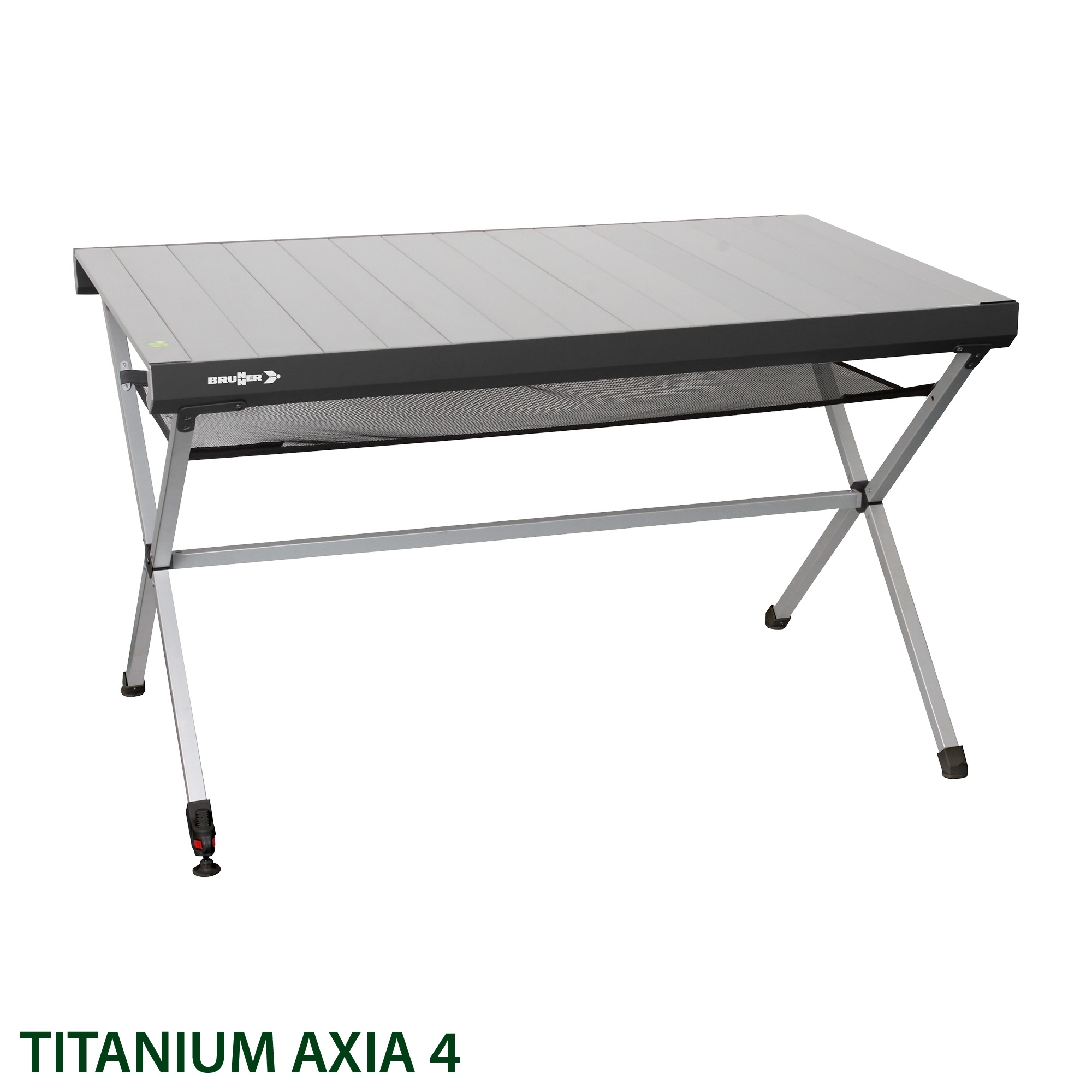 Aluminium-Rolltisch Titanium Axia 4