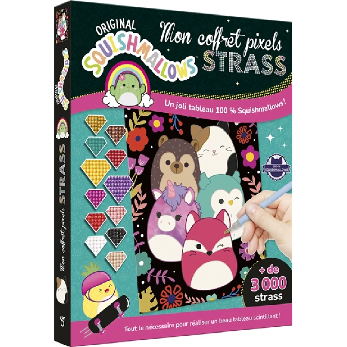 Mon coffret pixels strass Original Squishmallows