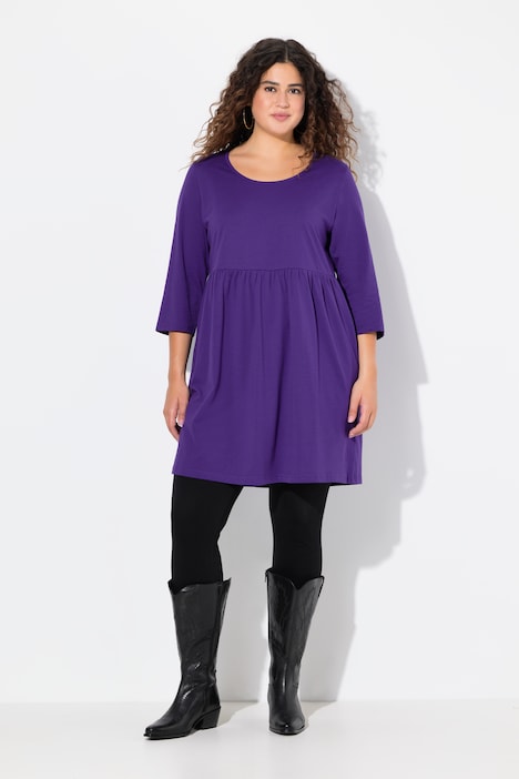 Longshirt, A-Linie, Lieblingsfarbe, 3/4-Ärmel