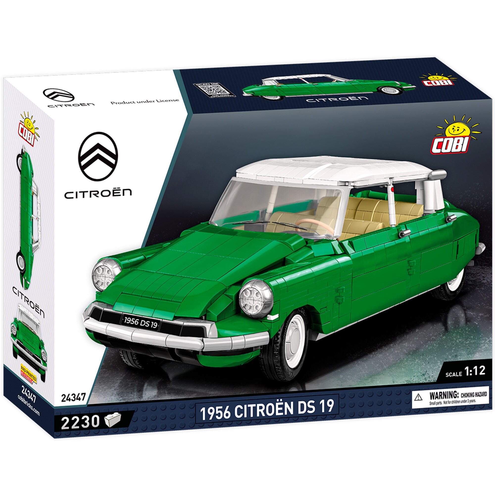 COBI Konstruktionsspielzeug Citroen DS 19 1956