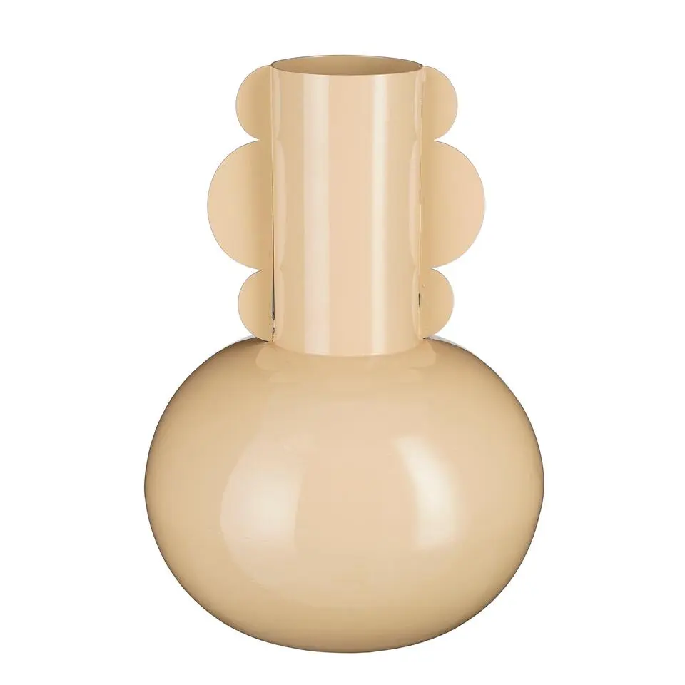 Mica Decorations Boyd Vaas - H36 x Ø25 cm - Beige