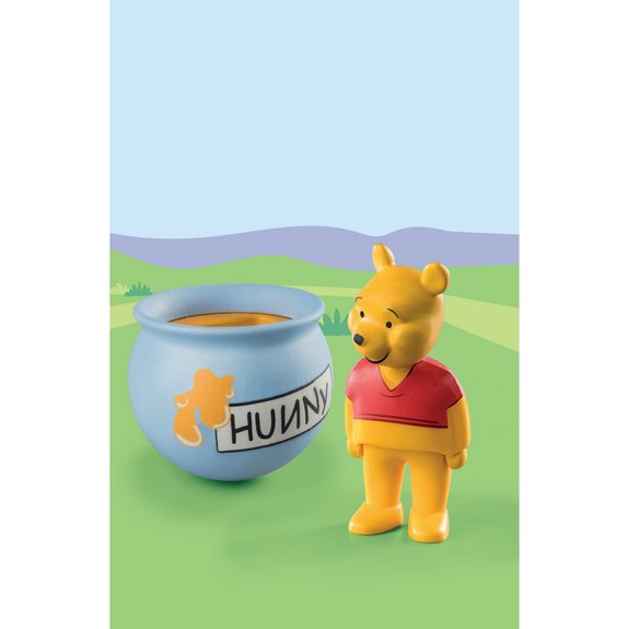 Winnie l'ourson et culbuto pot de miel PLAYMOBIL 1.2.3 - 71318