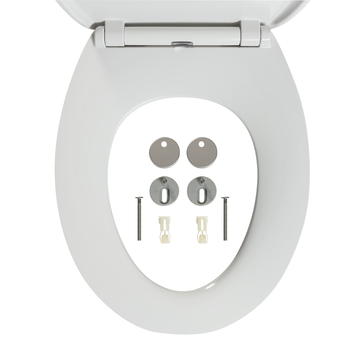 Tiger Wc-bril Blade Wit met Softclose en Quick-release