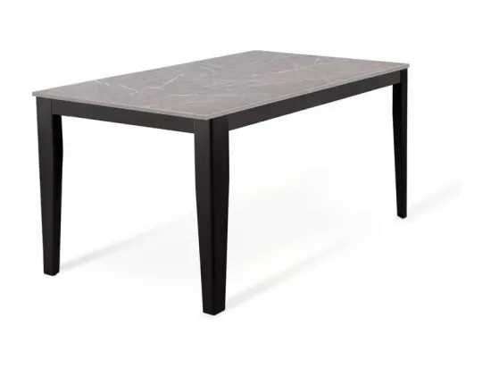 Big Table extensible (130/290 x 80 cm) en Mélamine Noir