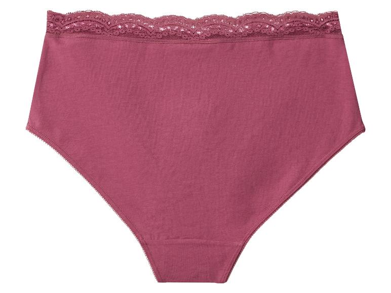 Set van 5 dames onderbroeken met kant