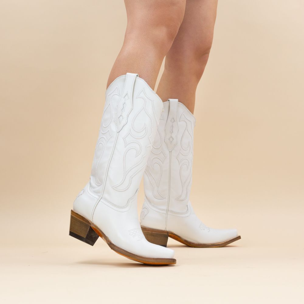 Corral cowboyboots Z5046 wit embroidery