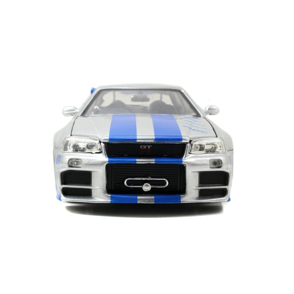 Jada Fast and Furious Brians 2002 Nissan Skyline GT-R R34 - 1:24