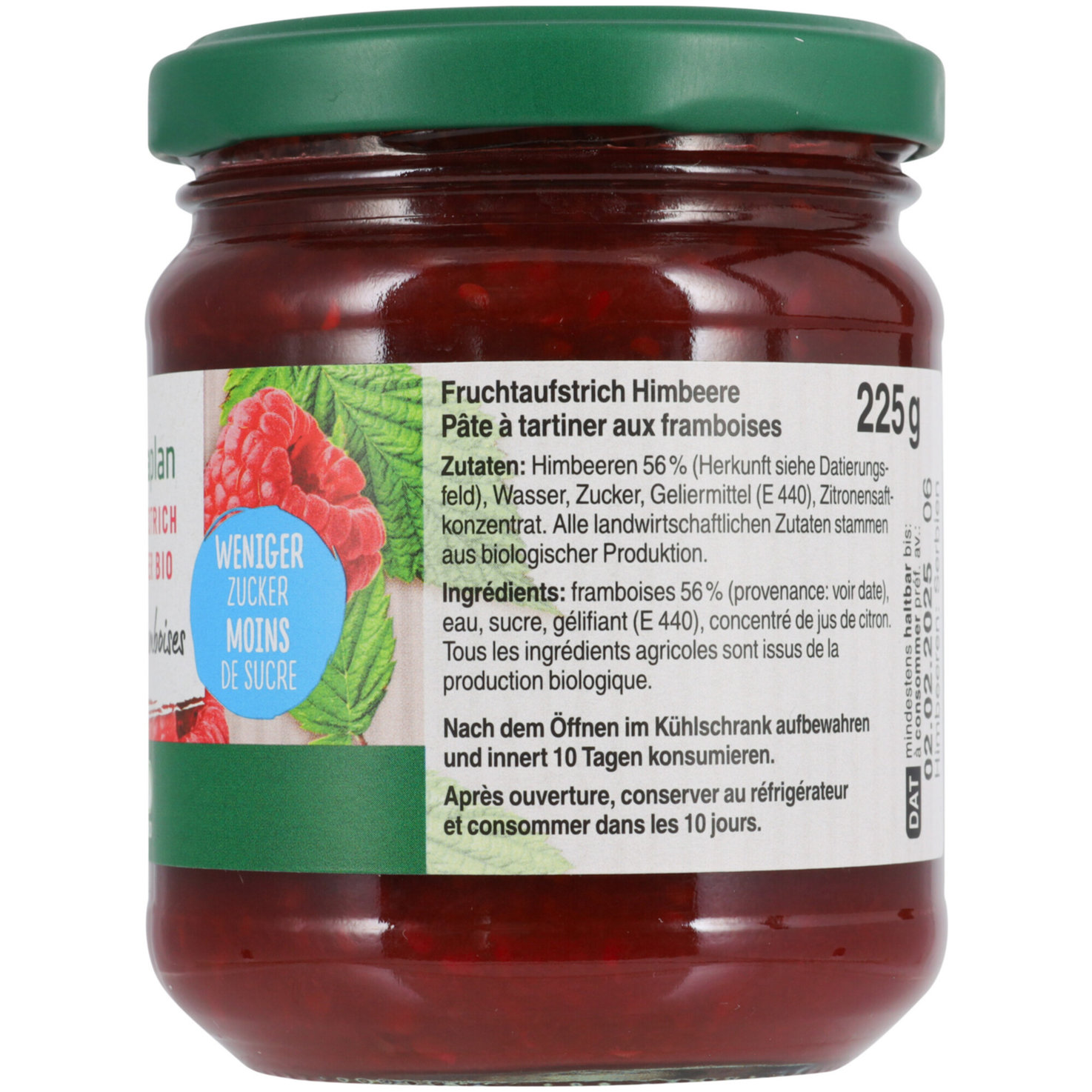 Naturaplan Bio Himbeer Aufstrich