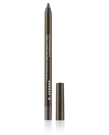 Korres Volcanic Minerals Long Lasting Eyeliner 03 Metallic Brown 1,2g