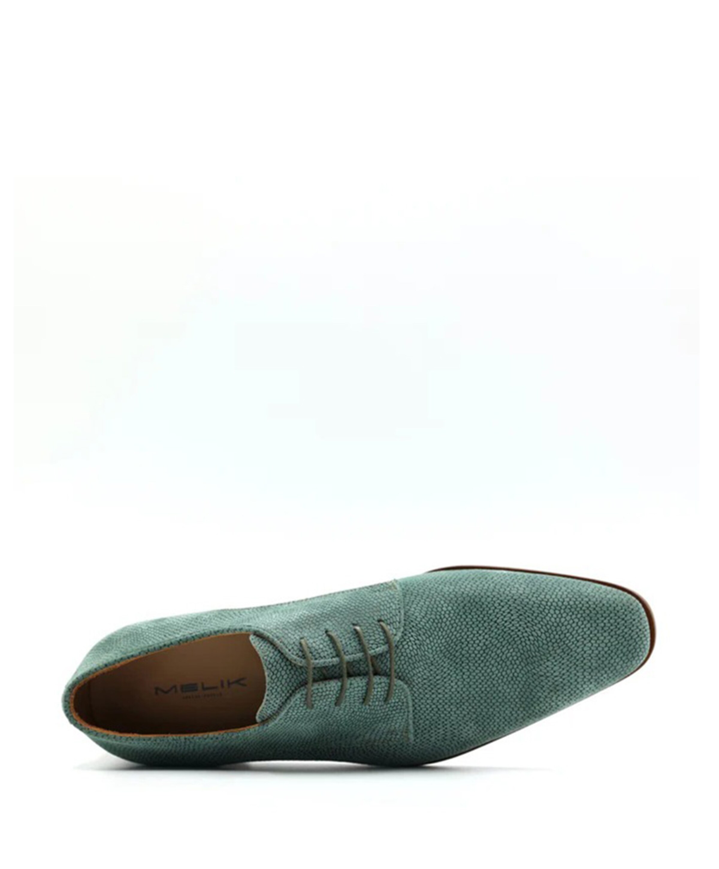 Melik Gabbro heren veterschoenen groen