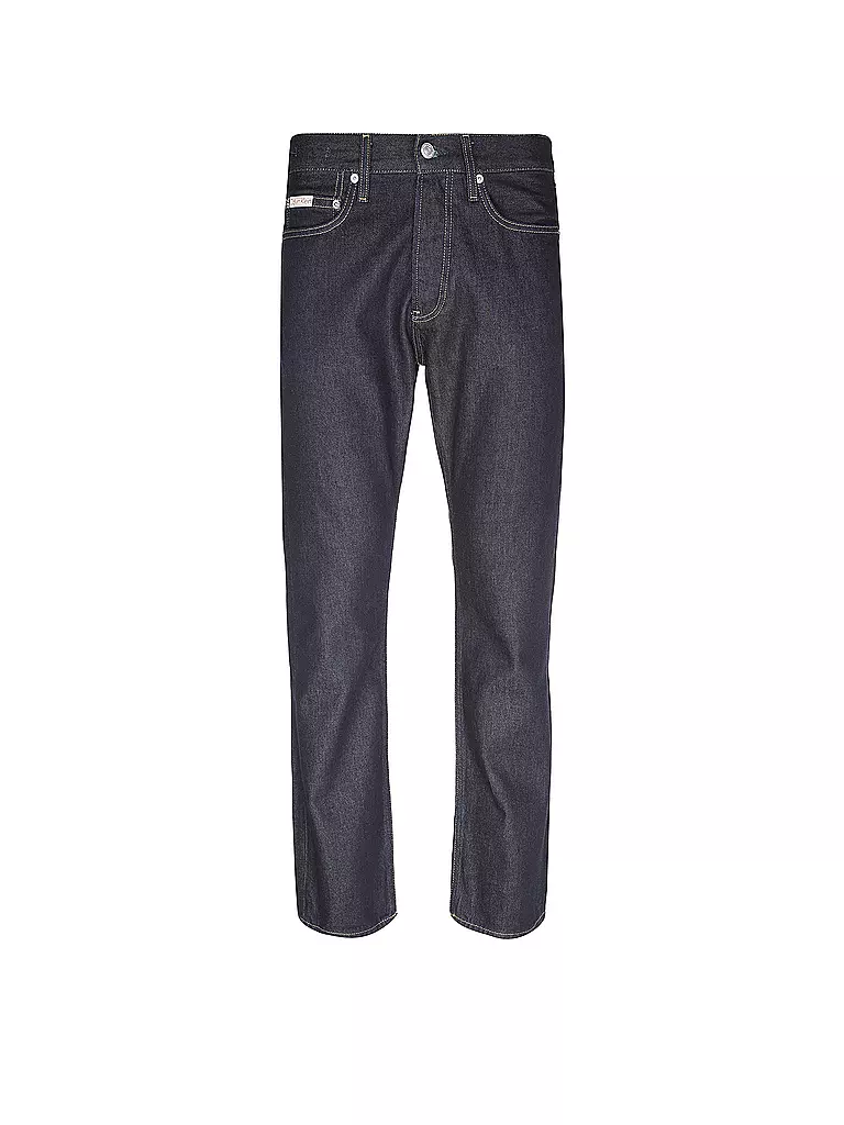 CALVIN KLEIN JEANS Jeans Straight FIt dunkelblau