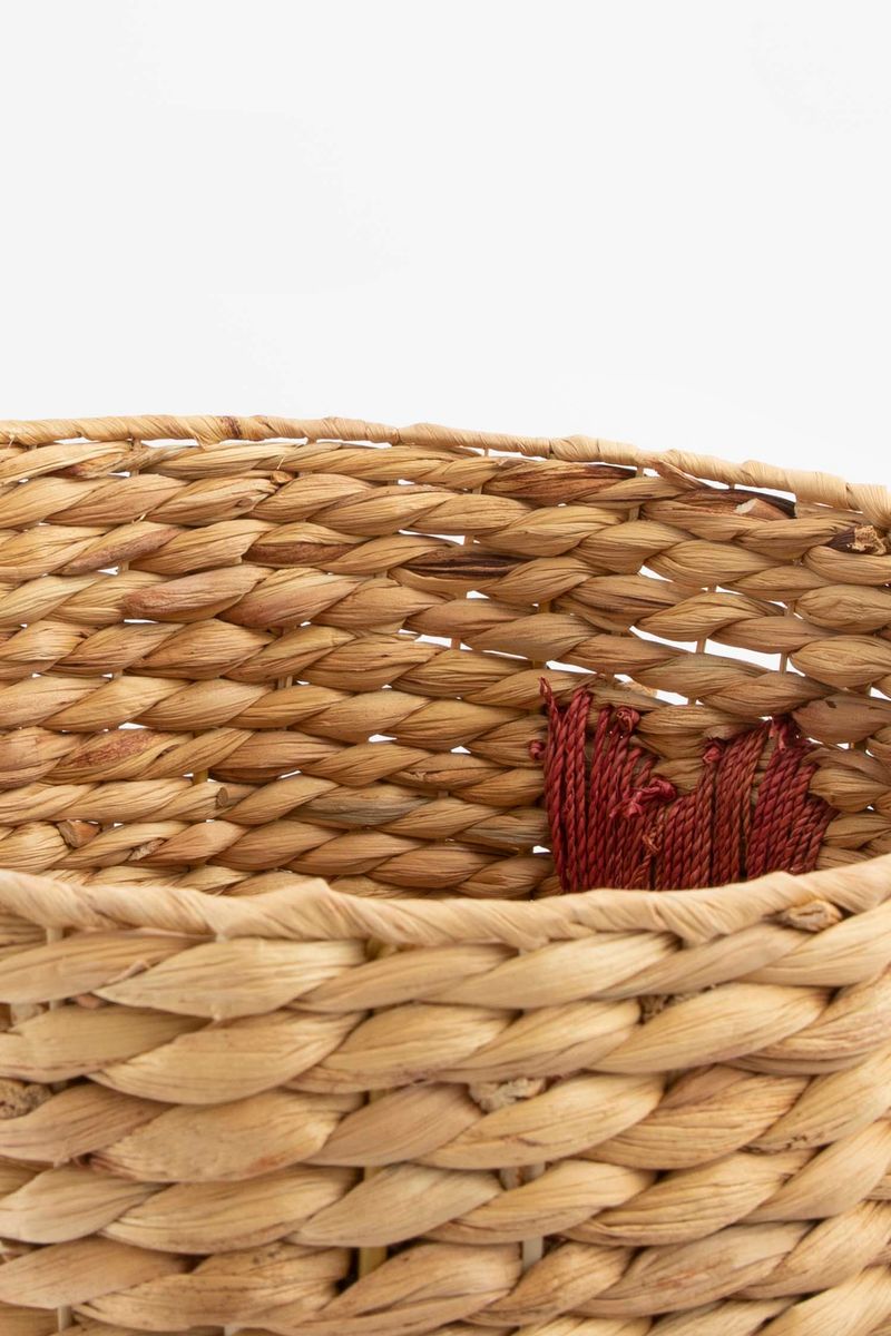 Sissy-Boy Mand van hyacinth met rode ingeweven hartjes large