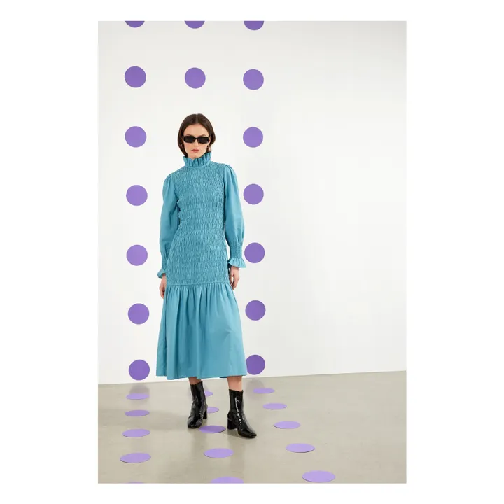 Maria de la Orden Robe Longue Aleria | Bleu