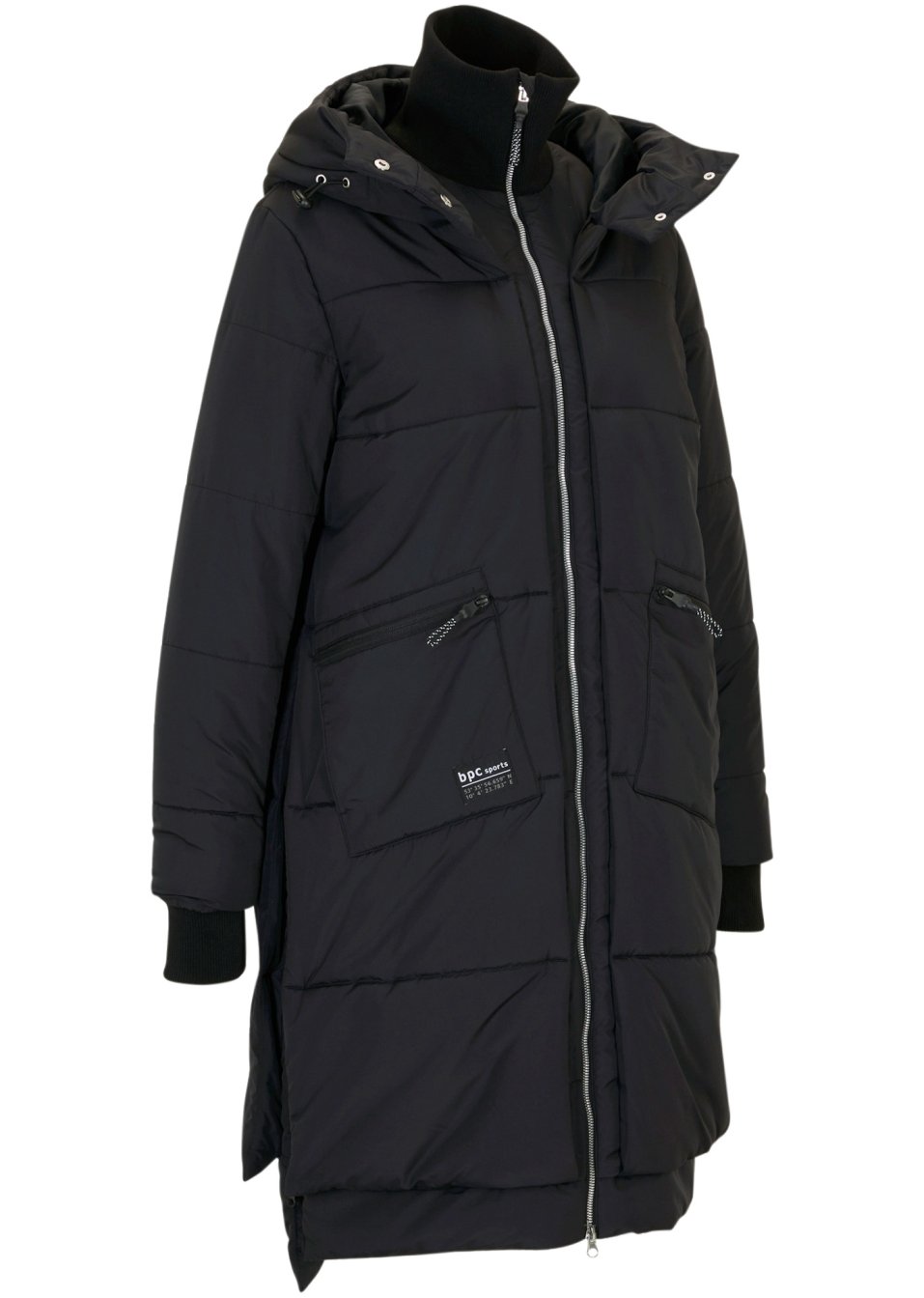Manteau fonctionnel matelassé style layering