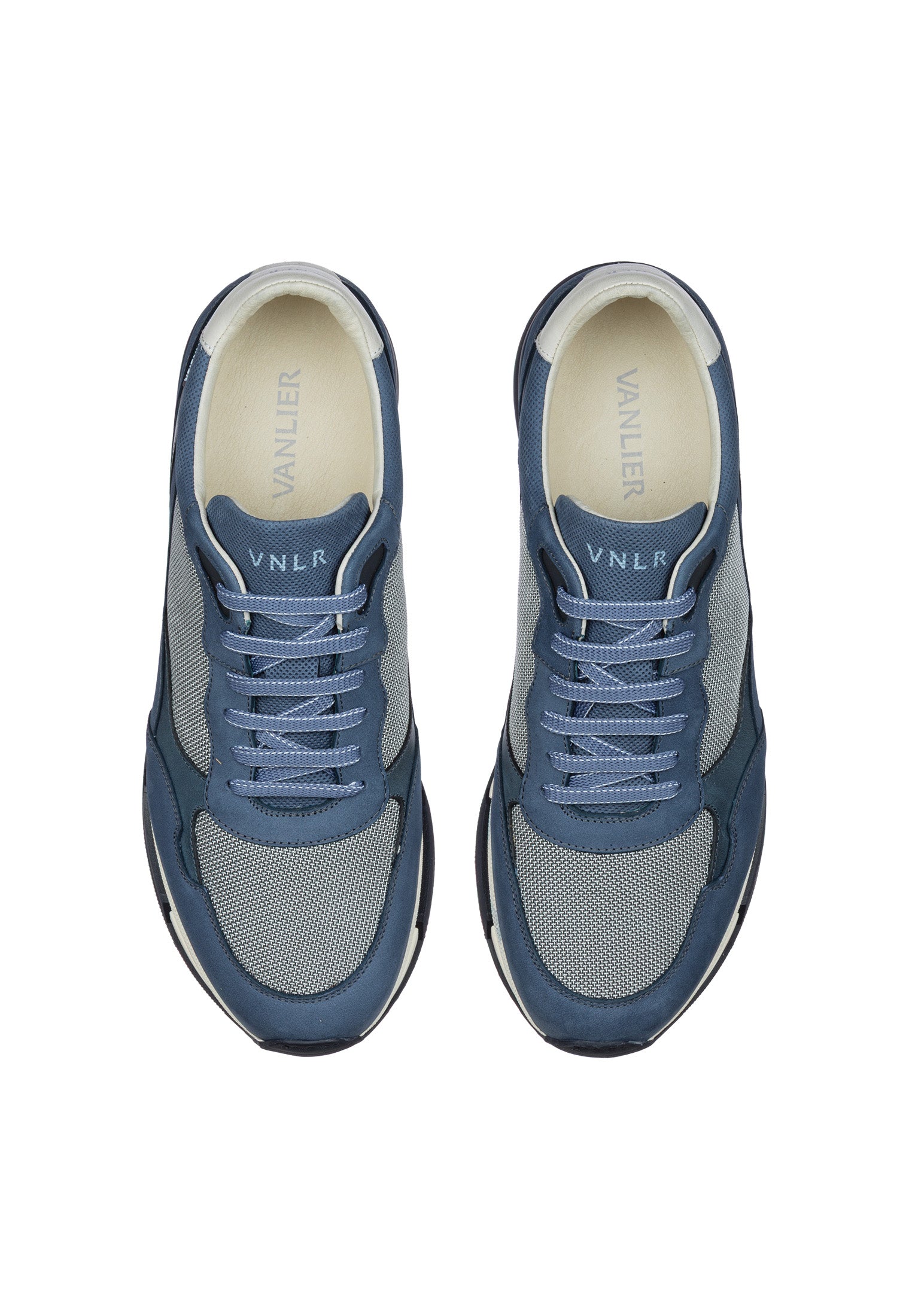 Blauw combi Romeo sneaker