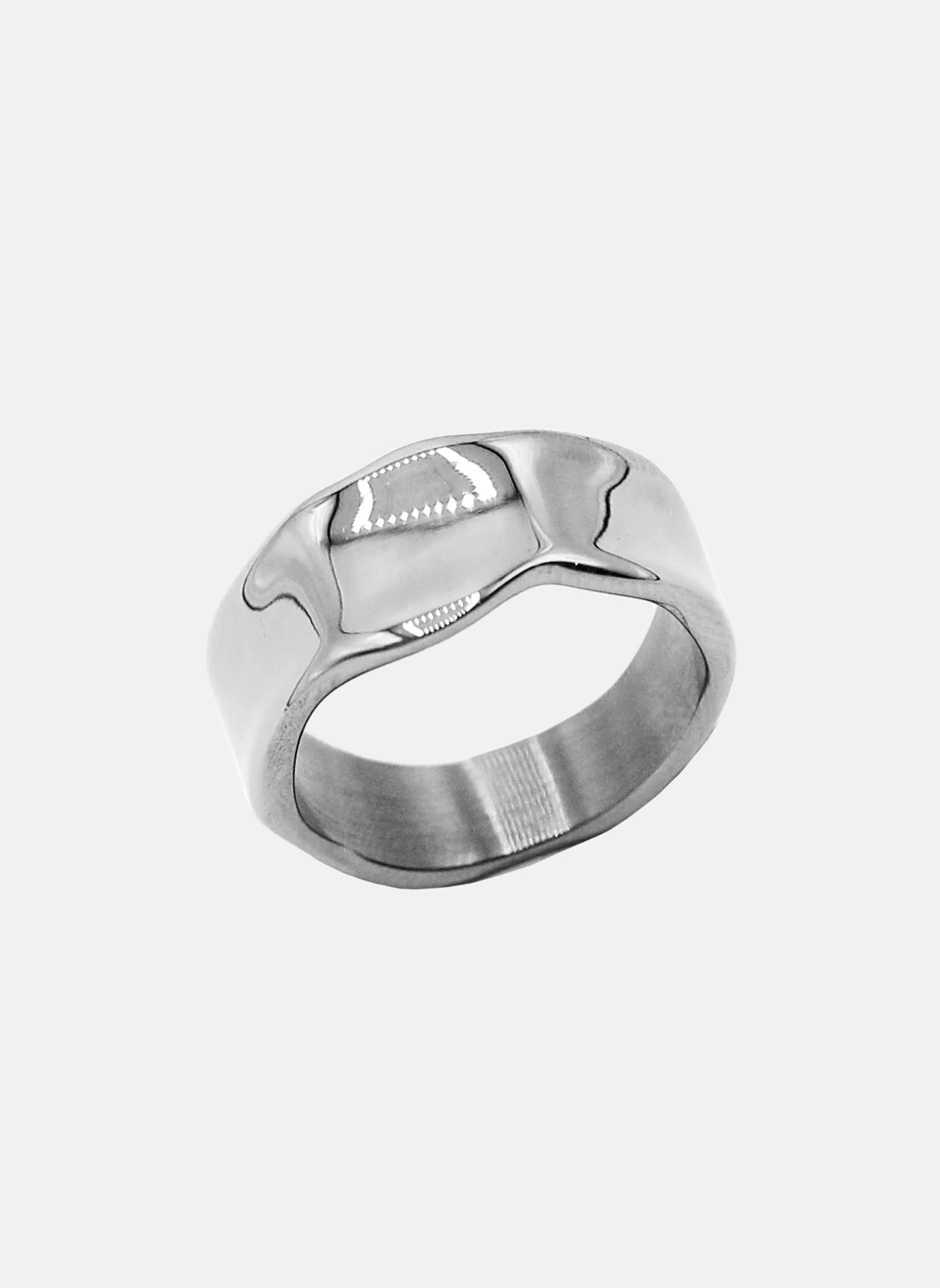 NEREUS - Bague large nereus | Argent
