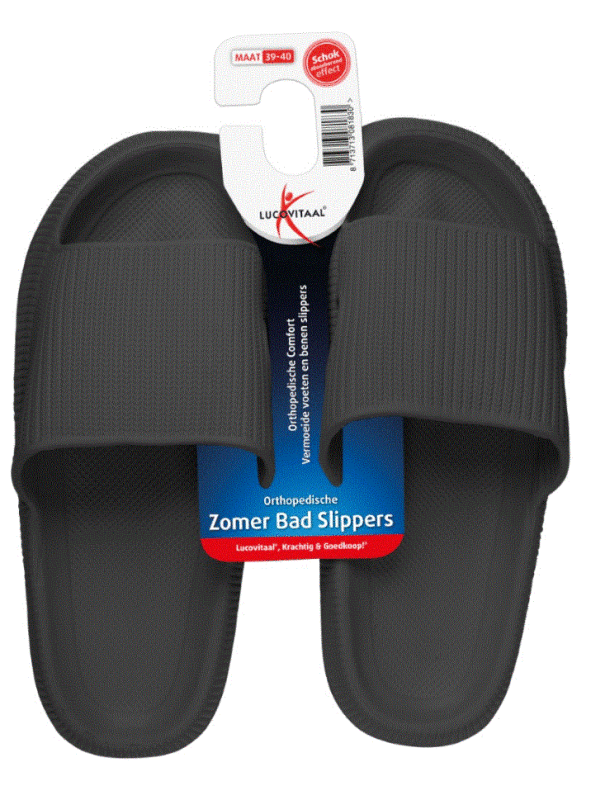 Lucovitaal Orthopedische Zomer Badslippers Maat 39-40 1paar